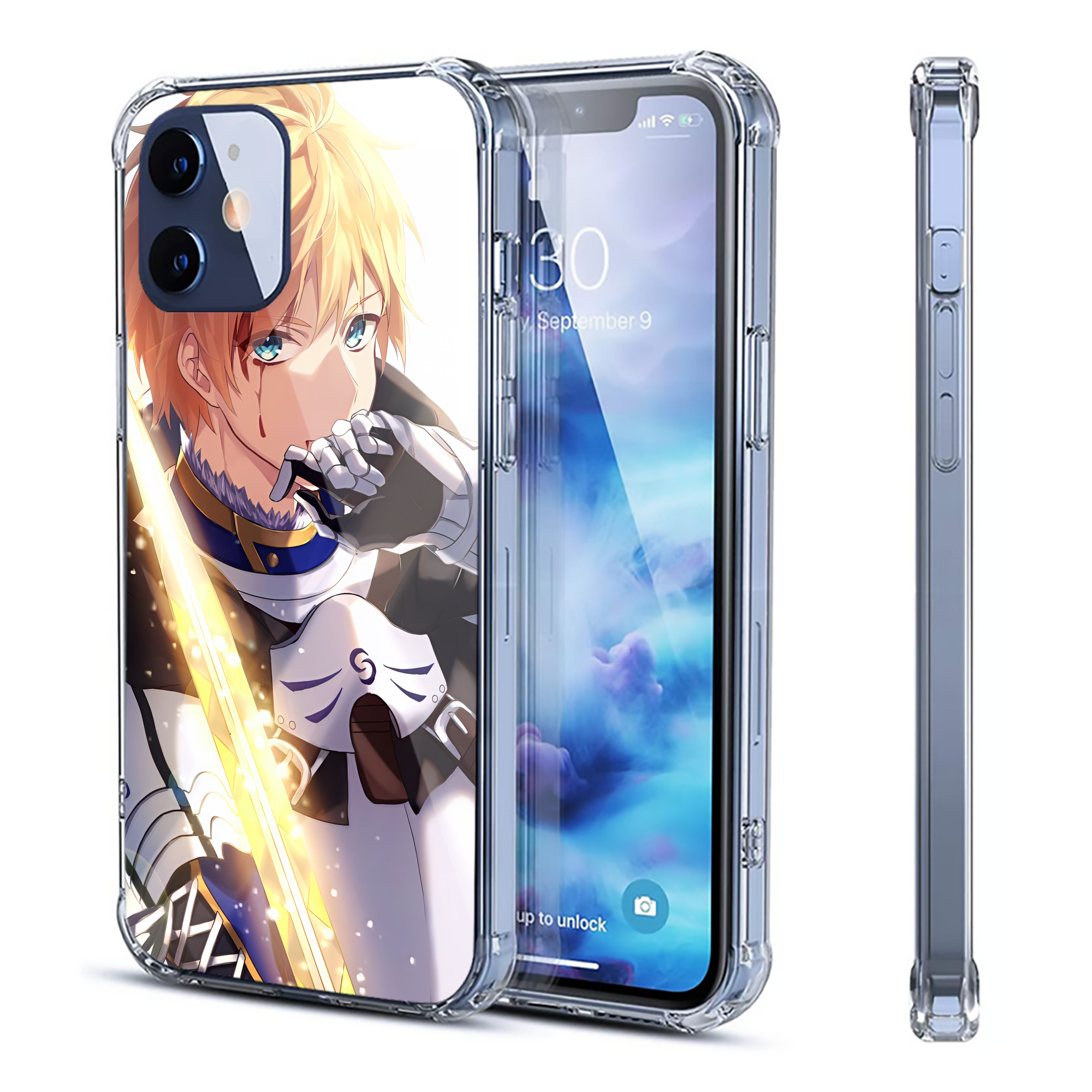 （画像用） 刀剣乱舞 Touken Ranbu 【iPhone 12シリーズ対応】透明スマホケース（クリアソフトケース）